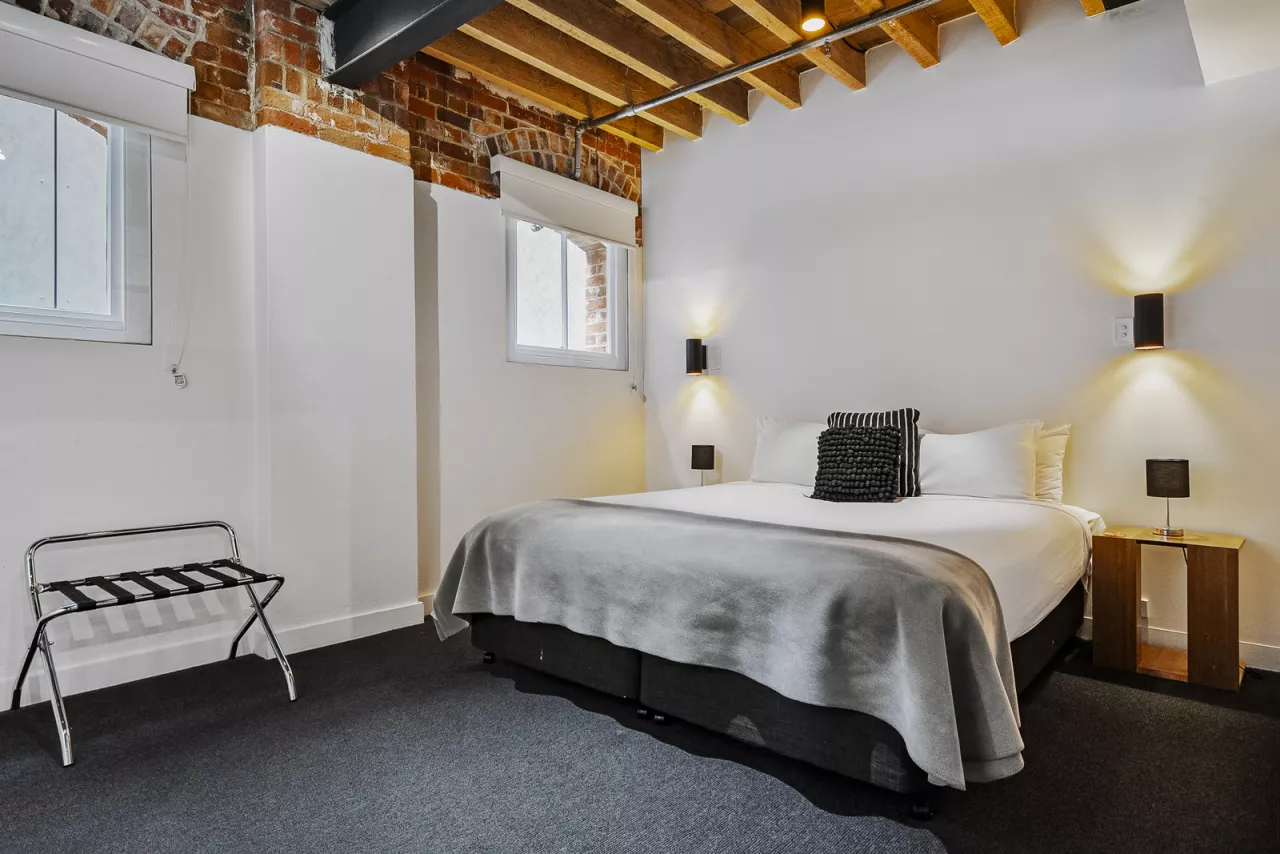 Bedroom inside the 2 Bedroom Apartment
